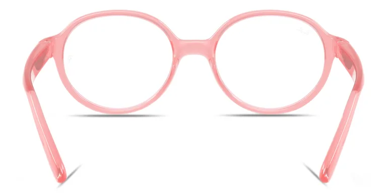 Shop Ray-Ban Junior Optics Kids Bio-Based Panthos Eyeglasses in Pink online.