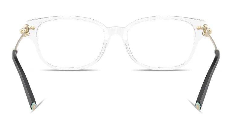 Shop TIFFANY Tiffany HardWear Pillow Eyeglasses in Clear online.
