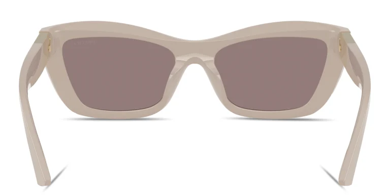 Shop JIMMY CHOO Diamond Cat-Eye Sunglasses in Grey online.