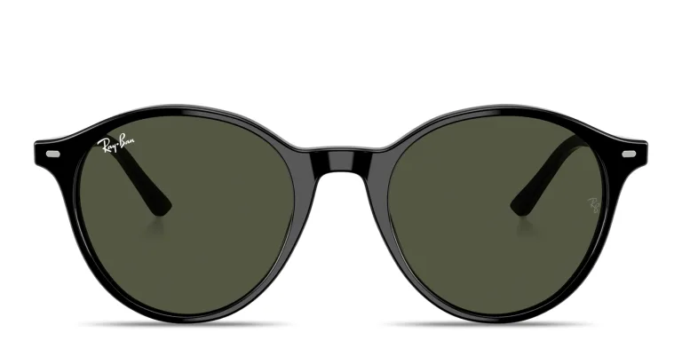 Shop Ray-Ban Bernard Unisex Panthos Sunglasses in Black online.
