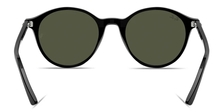 Shop Ray-Ban Bernard Unisex Panthos Sunglasses in Black online.