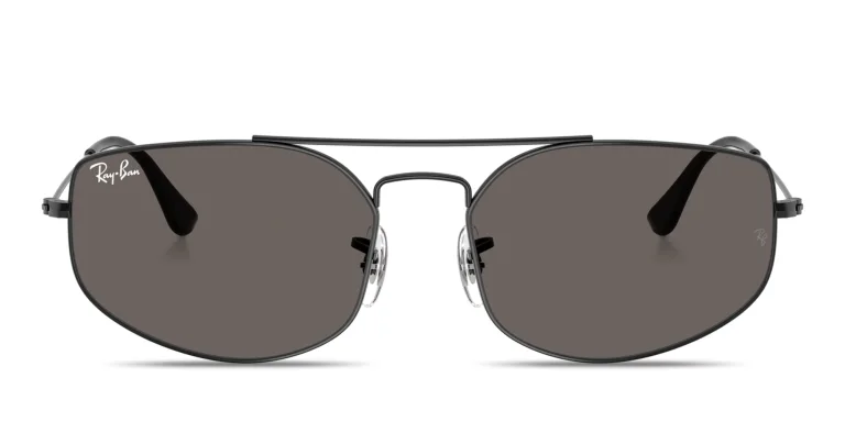 Shop Ray-Ban Explorer 5 Unisex Irregular Sunglasses in Black online.