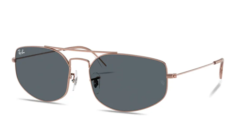 Shop Ray-Ban Explorer 5 Unisex Irregular Sunglasses in Copper online.