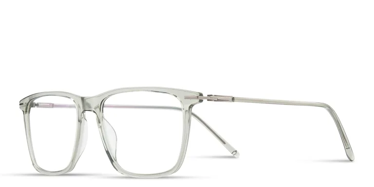 Shop MONOSTROM Wide Square Eyeglasses in Clear online.