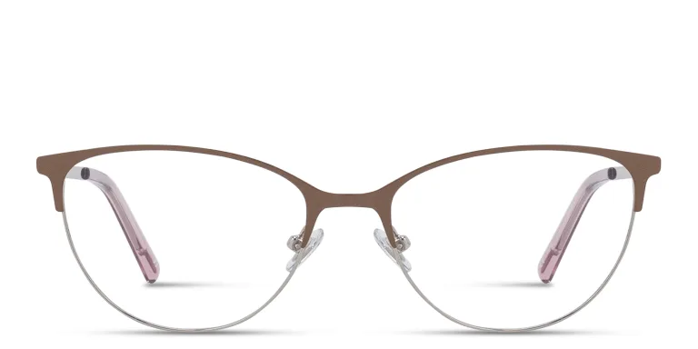 Shop EYE'M Cat-Eye Eyeglasses in Silver online.