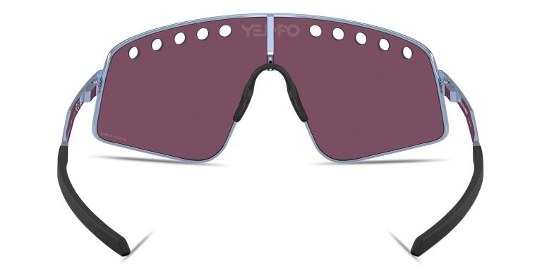 Shop Oakley Sutro Ti Sweep Unisex Rectangle Sunglasses in Blue online.