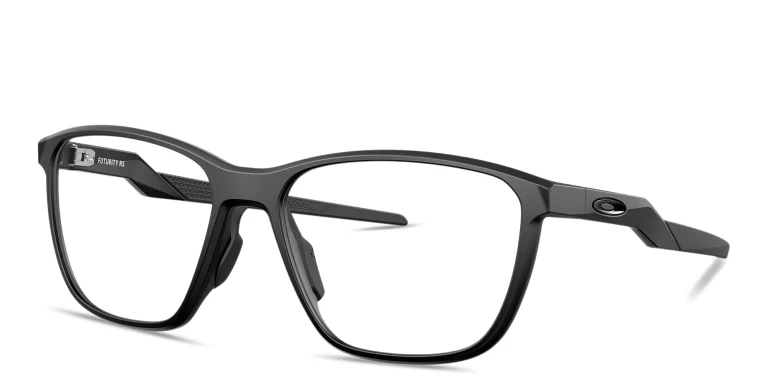 Shop Oakley Futurity RS Square Eyeglasses in Black online.