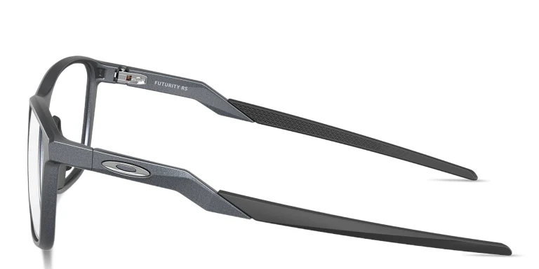 Shop Oakley Futurity RS Wide Square Eyeglasses in Blue online.