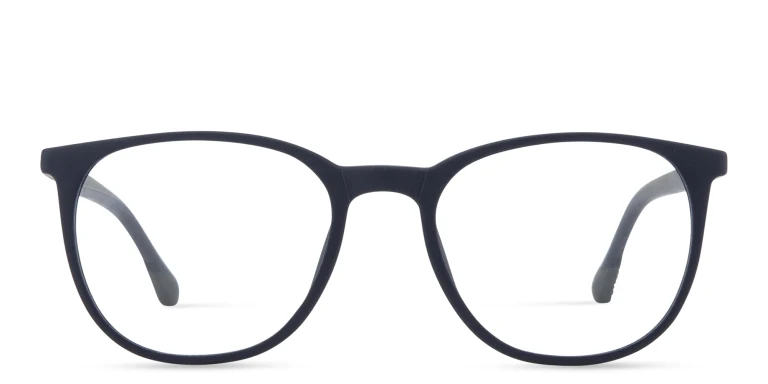 Shop SPIN ON8 Round Eyeglasses in Blue online.