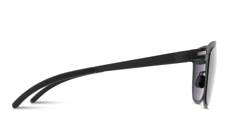 Shop MYKITA Avery Unisex Square Sunglasses in Black online.