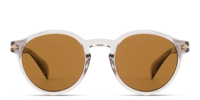 Shop DAVID BECKHAM Talisman Panthos Sunglasses in Grey online.
