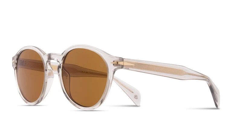 Shop DAVID BECKHAM Talisman Panthos Sunglasses in Grey online.