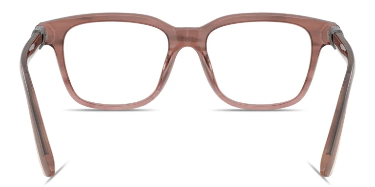 Shop BRUNELLO CUCINELLI Square Eyeglasses in Brown online.