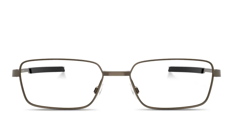 Shop Oakley Foil RQ Rectangle Eyeglasses in Grey online.
