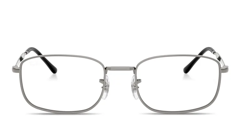 Shop Ray-Ban Optics Unisex Pillow Eyeglasses in Gunmetal online.