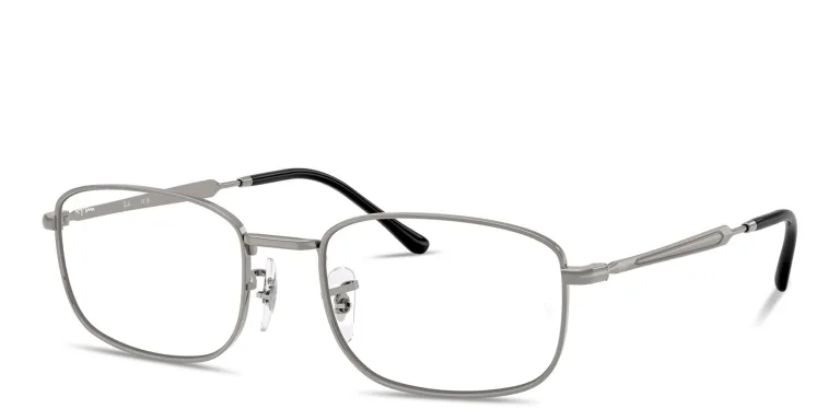 Shop Ray-Ban Optics Unisex Pillow Eyeglasses in Gunmetal online.