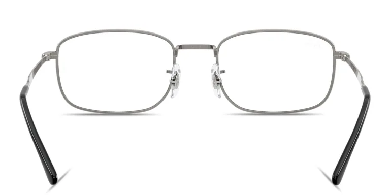 Shop Ray-Ban Optics Unisex Pillow Eyeglasses in Gunmetal online.