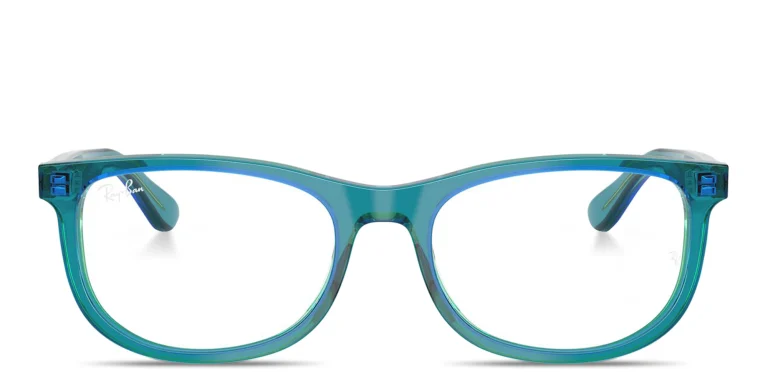 Shop Ray-Ban Junior Optics Kids Pillow Eyeglasses in Blue online.