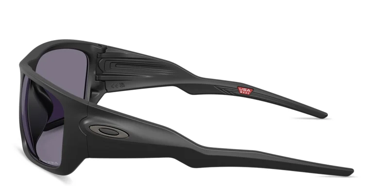Shop Oakley Masseter Rectangle Sunglasses in Black online.