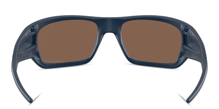Shop Oakley Masseter Rectangle Sunglasses in Blue online.