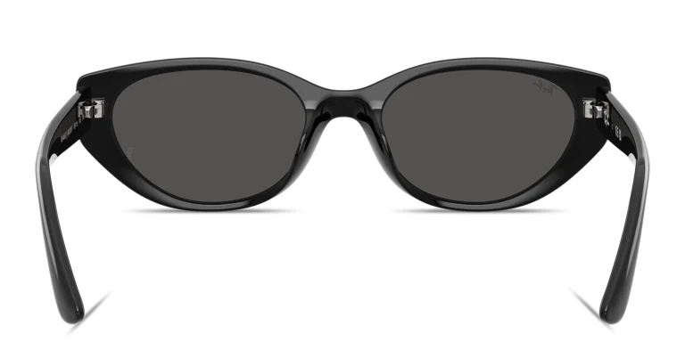 Shop Ray-Ban Logo Signature Unisex Pillow Sunglasses in Black online.