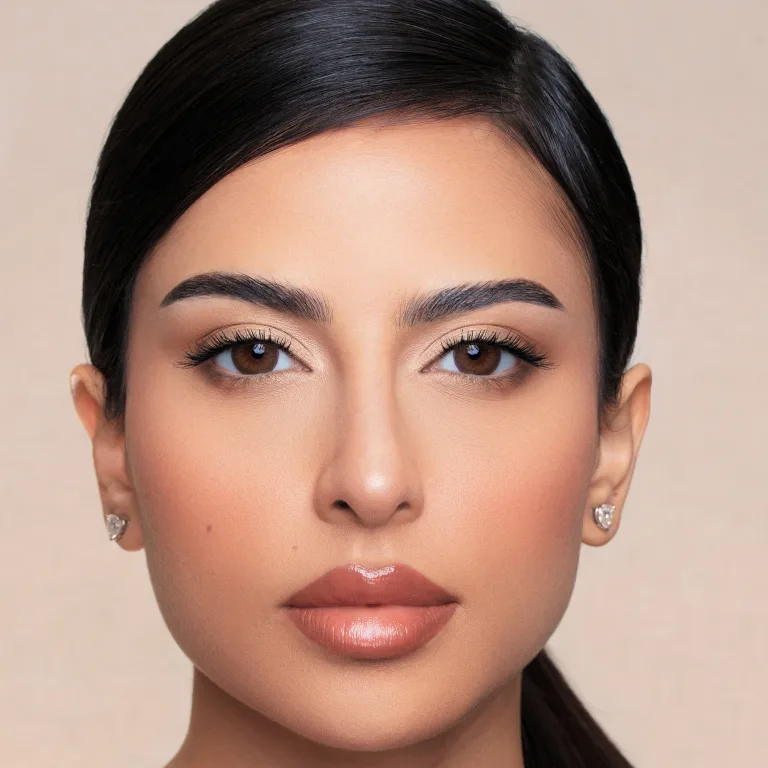 Shop Lensme Monthly Color Contact Lenses - Doll in Brown online.