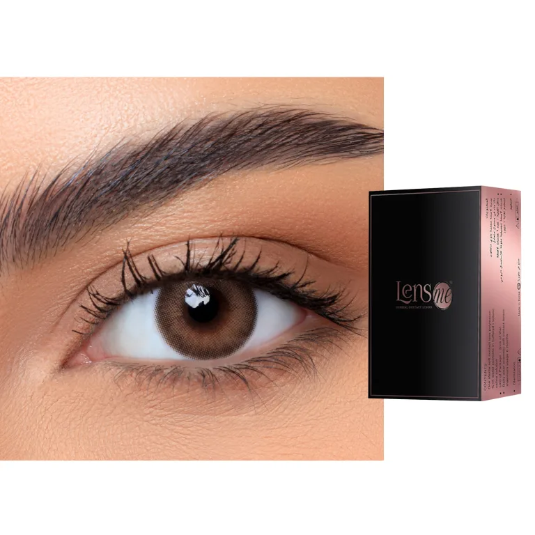 Shop Lensme Monthly Color Contact Lenses - Opal in Light Brown online.