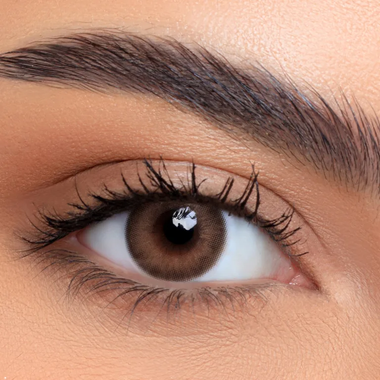 Shop Lensme Monthly Color Contact Lenses - Opal in Light Brown online.