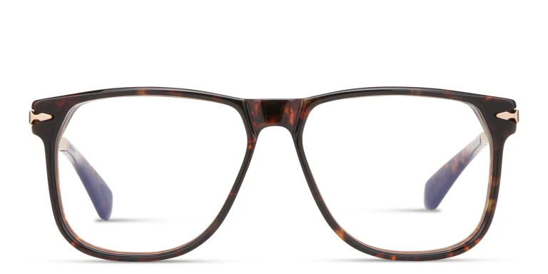 Shop JACQUES MARIE MAGE Kirkland Unisex Wide Square Eyeglasses in Tortoise online.