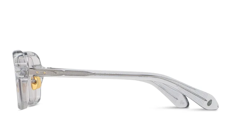 Shop JACQUES MARIE MAGE Holden Unisex Square Eyeglasses in Clear online.