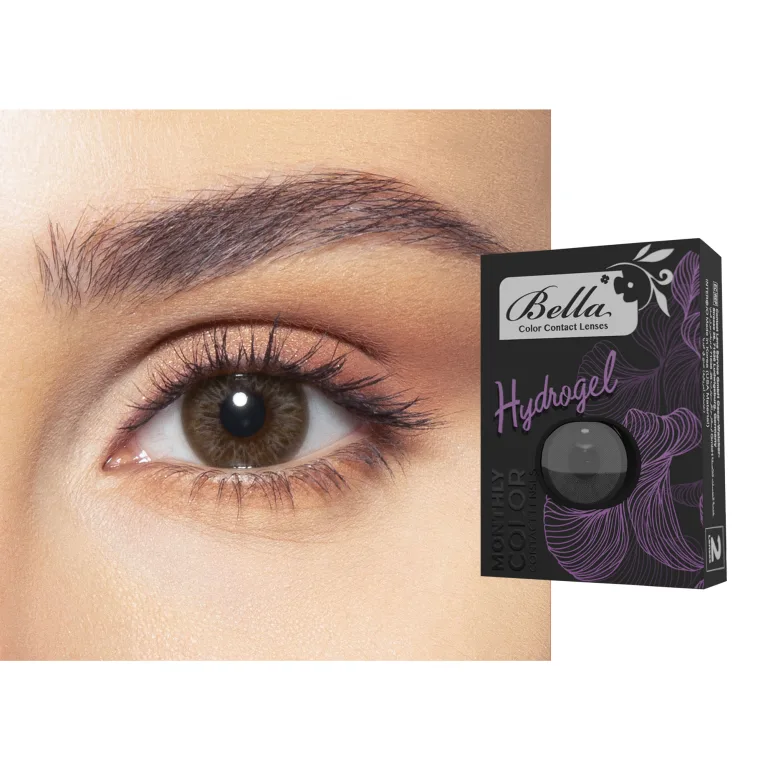 Shop Bella ELITE Monthly Color Contact Lenses - Moon in Brown online.