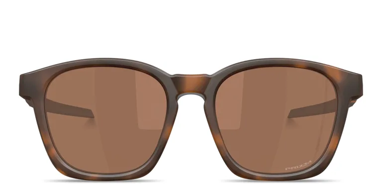 Shop Oakley Shackle Unisex Square Sunglasses in Tortoise online.