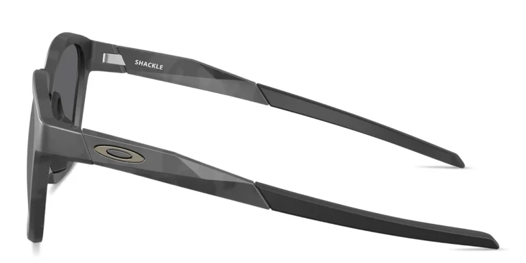 Shop Oakley Shackle Unisex Square Sunglasses in Black online.
