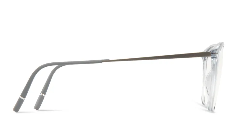 Shop Silhouette Illusion Lite Unisex Square Eyeglasses in Clear online.
