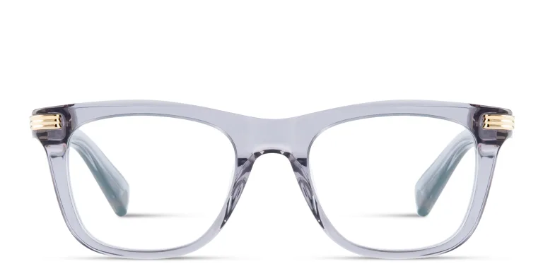 Shop Cartier Première de Cartier Rectangle Eyeglasses in Grey online.