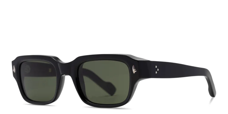Shop SESTINI Carlo II Limited Edition Unisex Square Sunglasses in Black online.