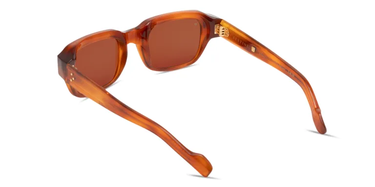 Shop SESTINI Carlo II Limited Edition Unisex Square Sunglasses in Tortoise online.