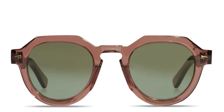 Shop AHLEM Grenelle Unisex Panthos Sunglasses in Red online.