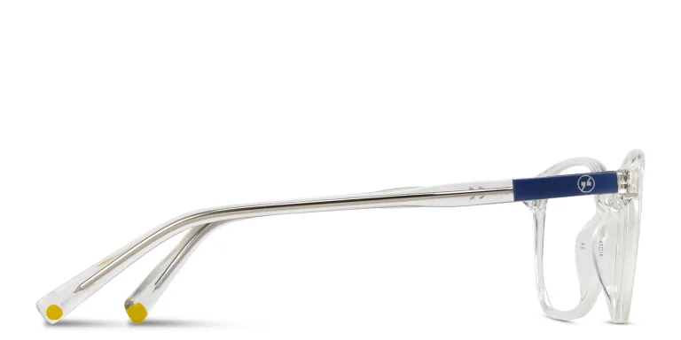 Shop EYE'M Logo Kids Round Eyeglasses in Clear online.
