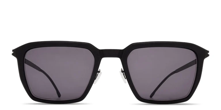 Shop MYKITA Embers Square Sunglasses in Black online.