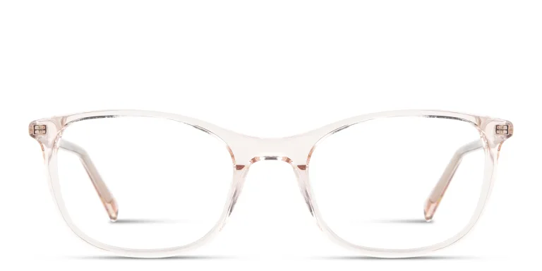 Shop EYE'M Logo Signature Cat-Eye Eyeglasses in Brown online.