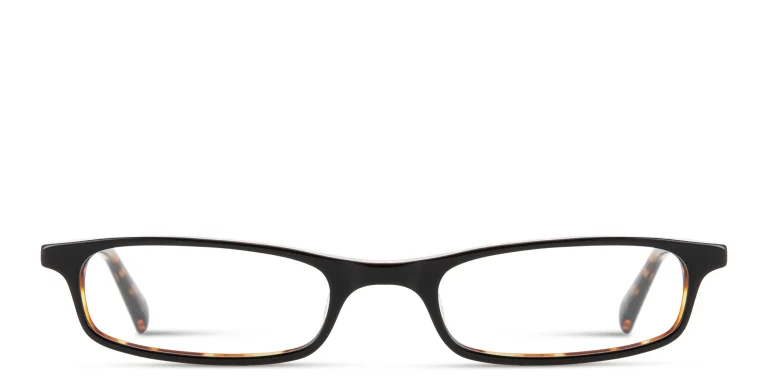 Shop EYE'M Logo Signature Unisex Rectangle Eyeglasses in Havana online.