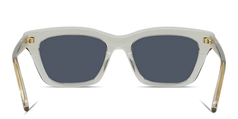 Shop LOEWE Slim Irregular Sunglasses in Brown online.