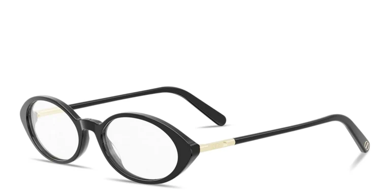 Shop DIOR Mini CD O R8I Oval Eyeglasses in Black online.