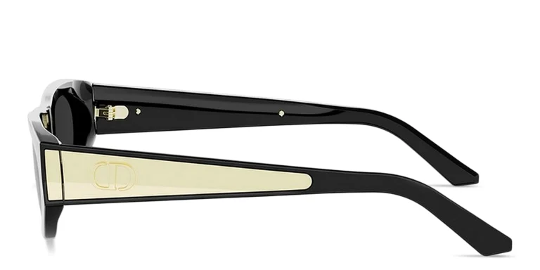 تسوق DiorGlow B2I Oval Sunglasses ديور بلون Black أونلاين.