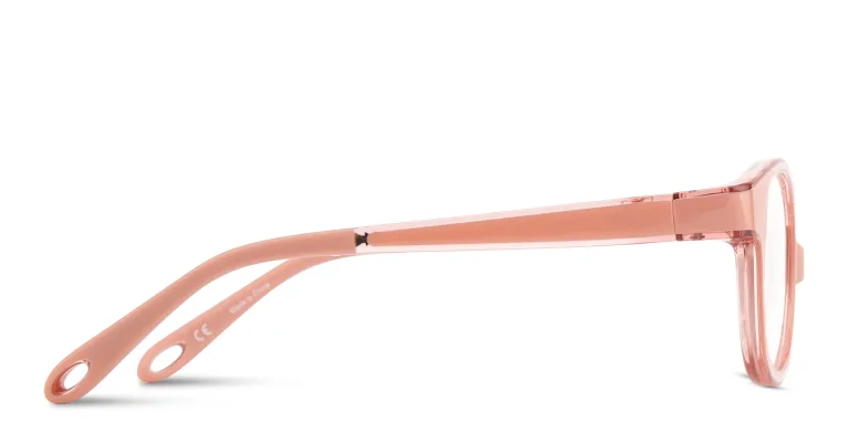 Shop SPIN ON8 Kids Round Eyeglasses in Brown online.