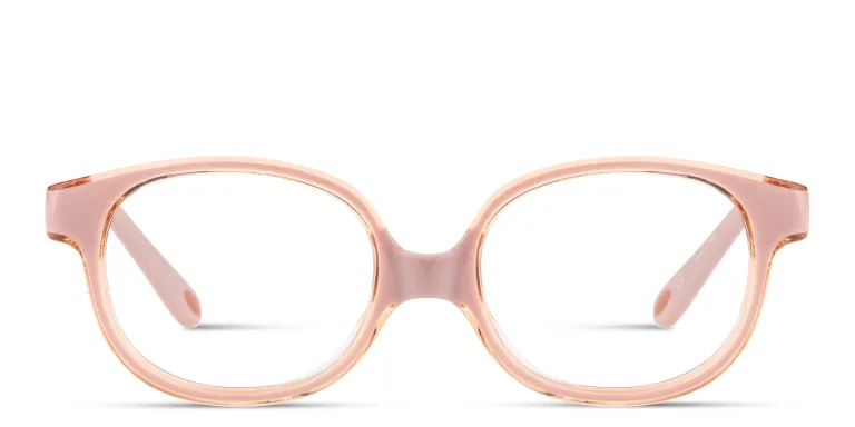 Shop SPIN ON8 Kids Round Eyeglasses in Brown online.