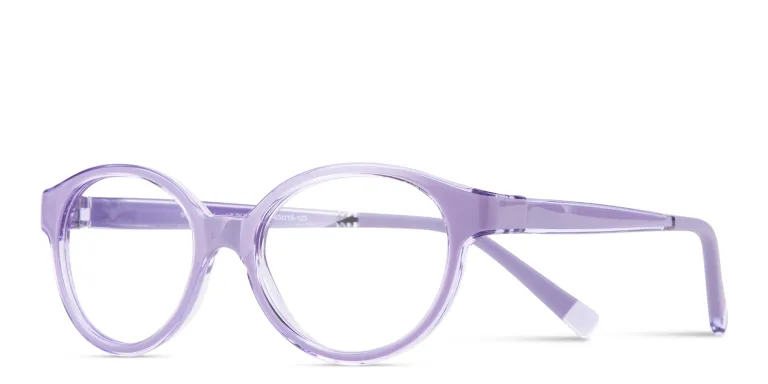 Shop SPIN ON8 Kids Panthos Eyeglasses in Purple online.