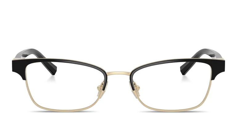 Shop TIFFANY Tiffany T Pillow Eyeglasses in Black online.