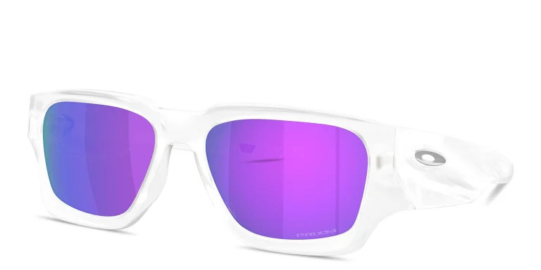 Shop Oakley Instagator Rectangle Sunglasses in Clear online.